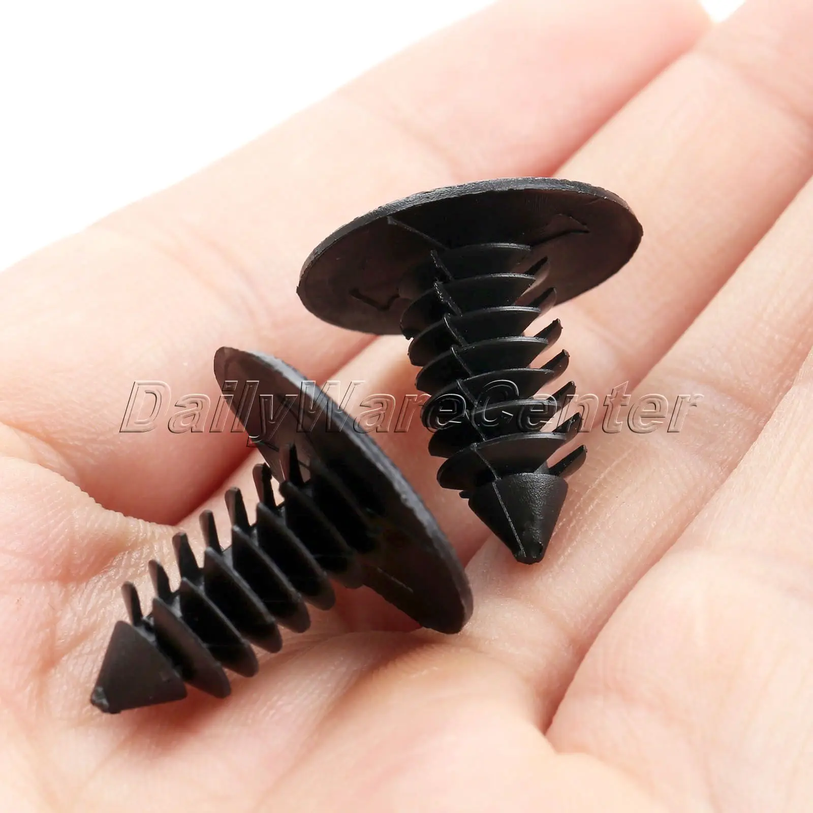 50 шт. автомобильные пластиковые клипсы с заклепками универсальные черные