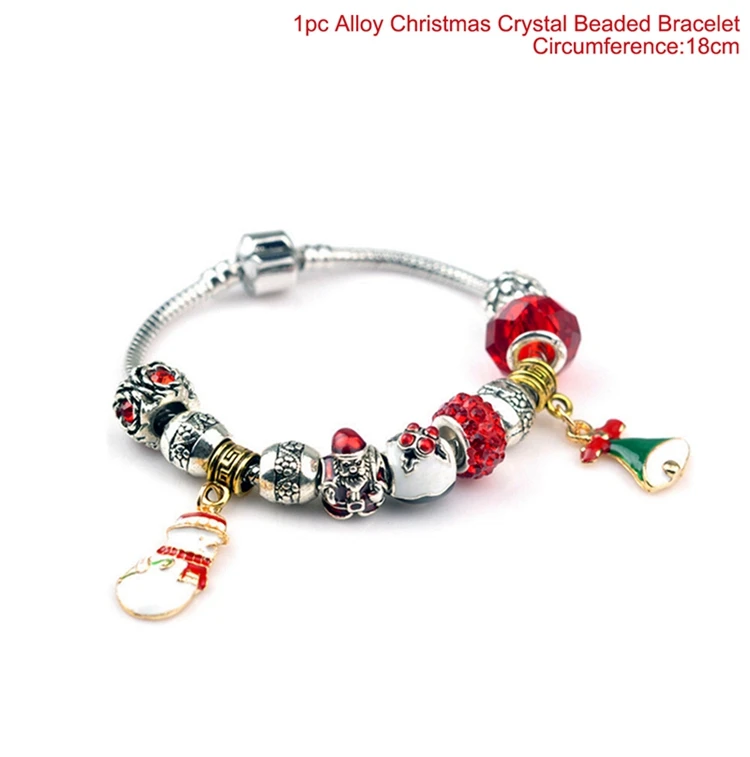 style 3 QIFU рождественские украшения для дома рождественские украшения Navidad Санта Клаус браслет Natal Декор Noel - Цвет: style 3