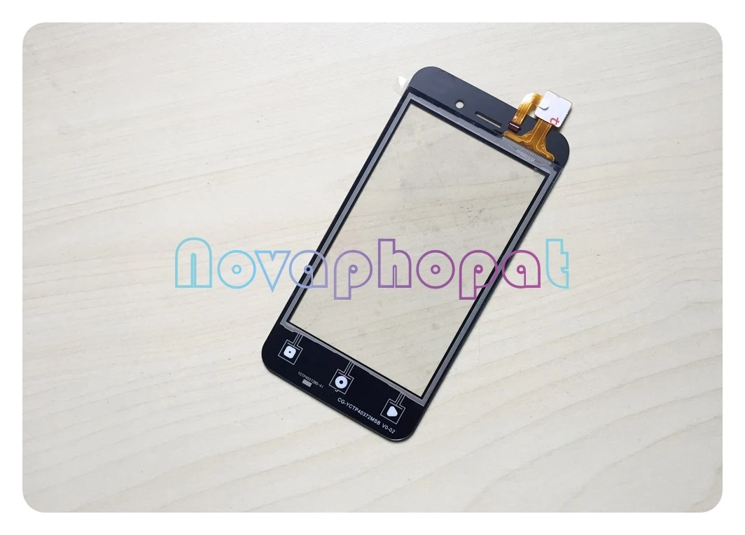 Novaphopat 4 0 дюймовый черный Сенсорный экран для BQ BQ-4026 BQs-4026 4026 сенсорный дигитайзер