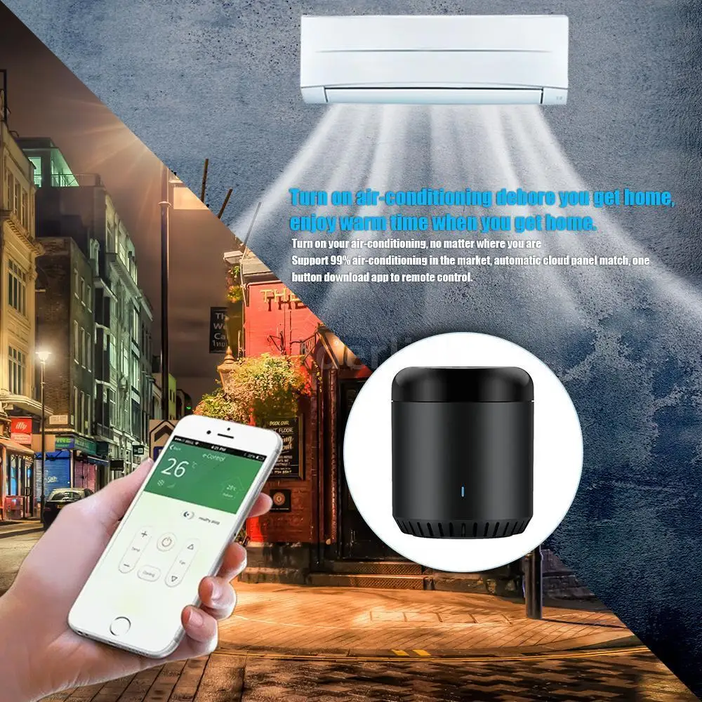Оригинальный пульт дистанционного управления Broadlink RM Mini3 WiFi + IR 4G штепсельная
