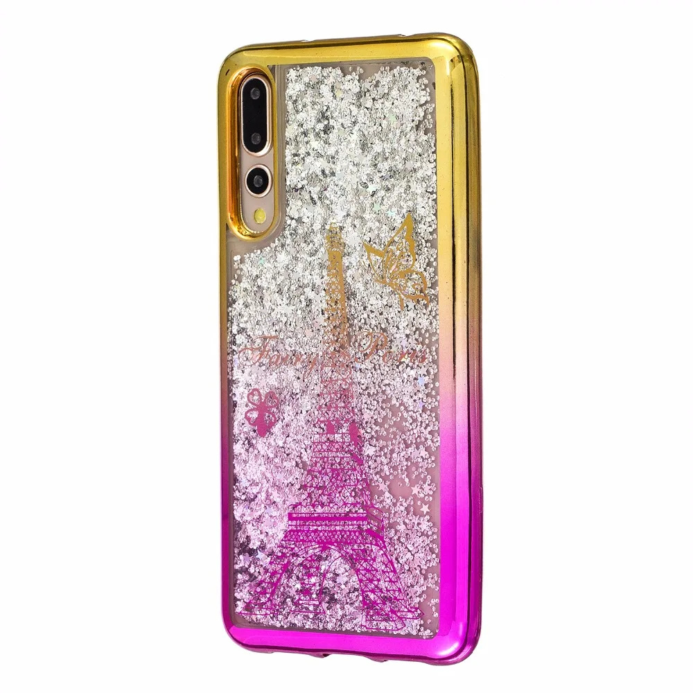OUZifish для huawei P20 Pro Чехол Роскошные Покрытие Милые Кремния Моды ТПУ Мягкая задняя