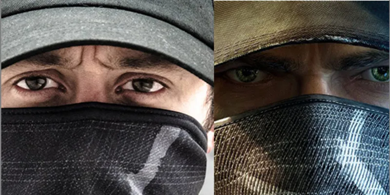 2 шт./компл. Watch Dogs Aiden маска для лица шапочка из хлопка набор Костюмы для косплея маска шапка Для мужчин 6 Панель Бейсбол Кепки s унисекс спортивные Шапки