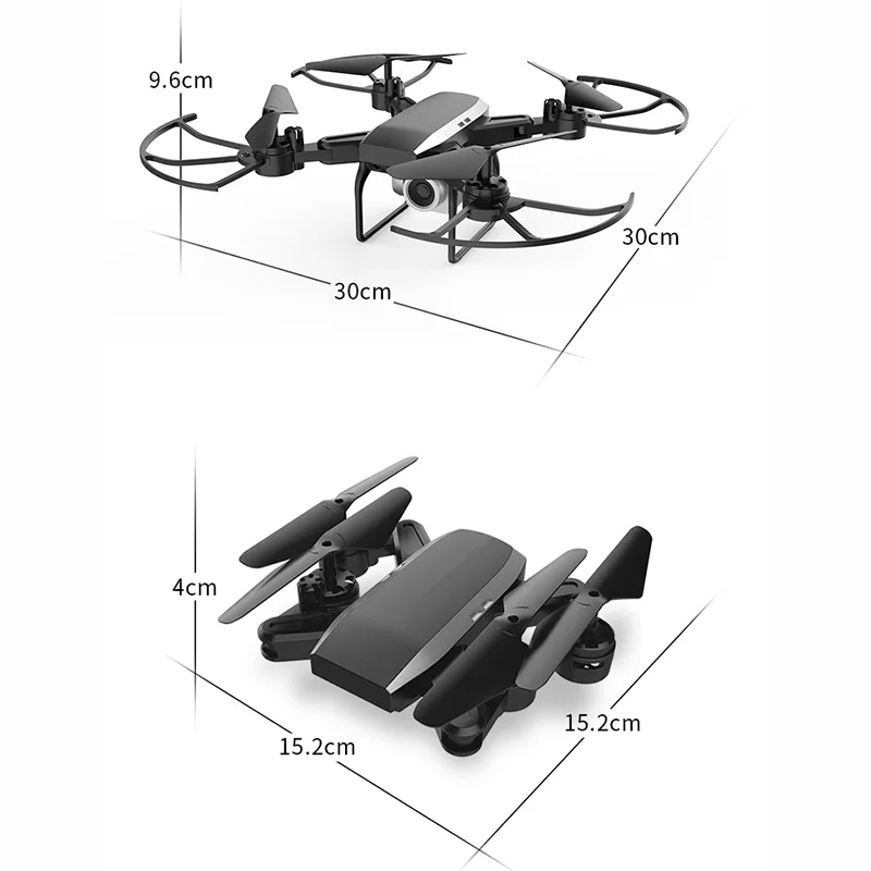 Радиоуправляемый Дрон вертолет WiFi FPV с камерой 4K 16MP HD аэрофотосъемка Радиоуправляемый квадрокоптер Дрон удержание высоты Квадрокоптер Дрон