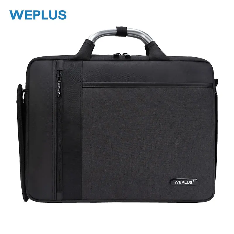 WEPLUS 14 4 дюйма Портфель Сумка для ноутбука с ручкой из сплава мужчин
