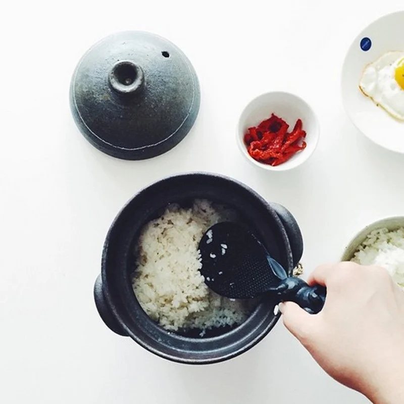 Сувениры талисманы милый мультяшный кролик веселая рисовая ложка подарок