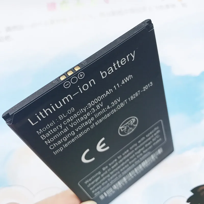 100% Новый оригинал для THL T9 Pro 3000 мАч батарея BL 09 мобильных телефонов смартфон
