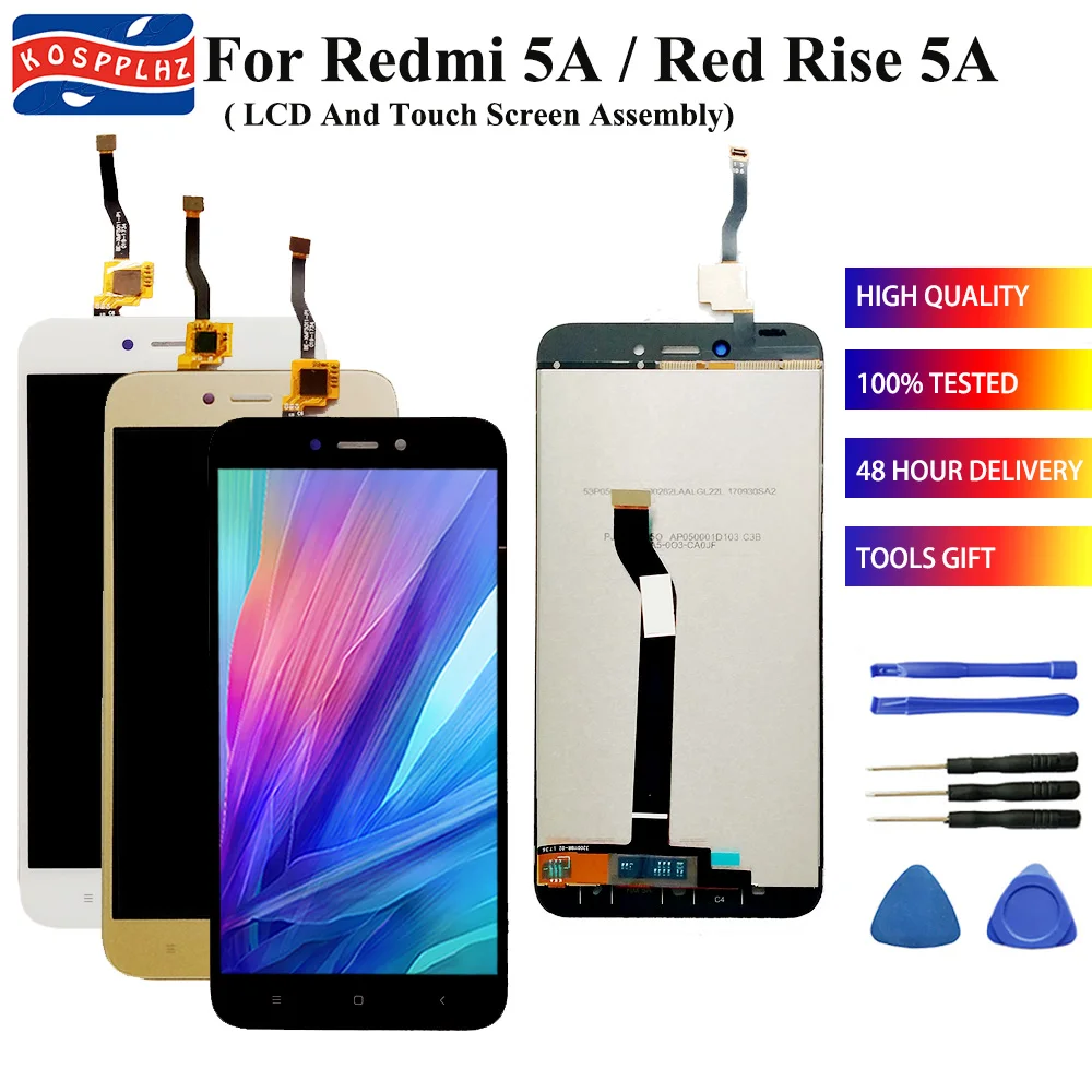 ЖК-дисплей для Xiaomi Redmi 5A с сенсорным экраном и дигитайзером в сборе замена 5 A