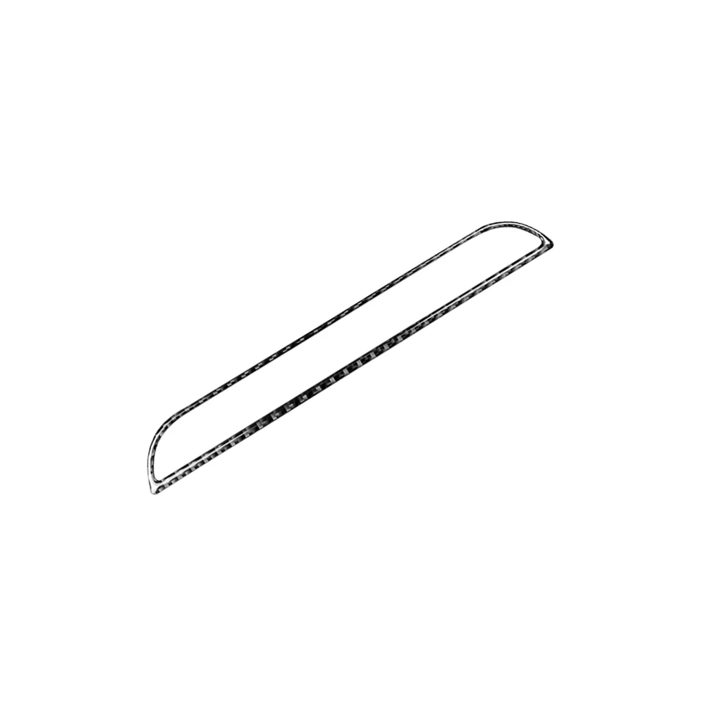 

Carbon Fiber Gear shift Console CD Upper Decorative Strip Trim Cover Sticker For Mazda CX-5 17-18