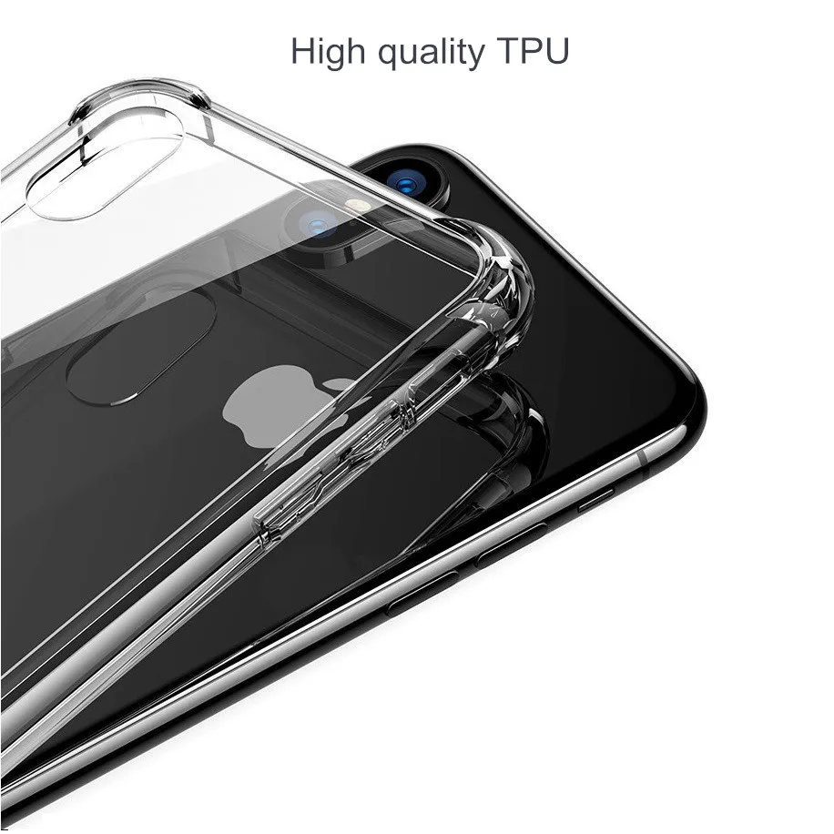 Противоударный воздушный шар чехол для телефона iPhone X XS XR Max 8 7 6 6S Plus 5S SE прозрачный