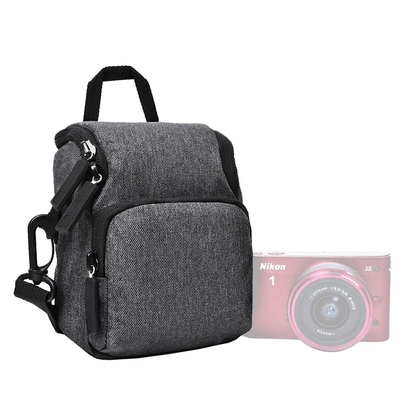 Fosoto R2 водонепроницаемая сумка для видео DSLR камеры, сумка через плечо, чехол с ремешком для микрофона nikon Coolpix P530 P520 L840