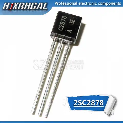 10 шт., транзистор 2SC2878 C2878 TO-92, новый оригинальный 2SC2538 2SC2570