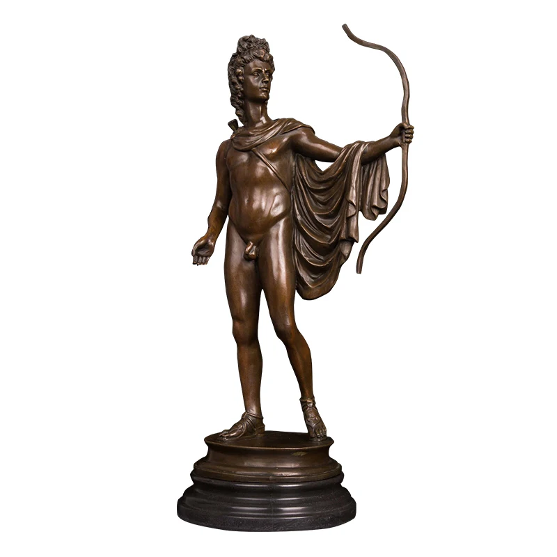 

ArtsHom DS-071 Home decor Large Apollo Bronze aphrodite Statue Greek Mythology God Sculpture Statue for office decor