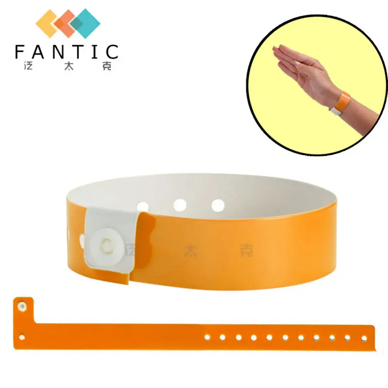 100 шт. одноразовые виниловые браслеты для билета|wristbands for events|festival wristbandevent wristbands |
