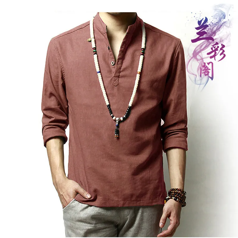 Pure color fabrics of flax summer thin type cotton and linen cloth dress clothes | Дом и сад