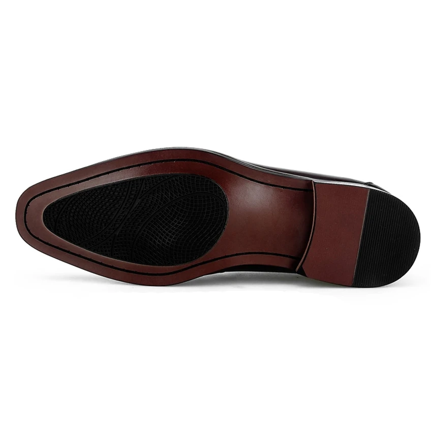 

Luxury Design Genuine Cow Leather Men's Formal Dress Shoes Suqare Toe Slip on Weaved Handmade Comfortable Casual Loafers SK187