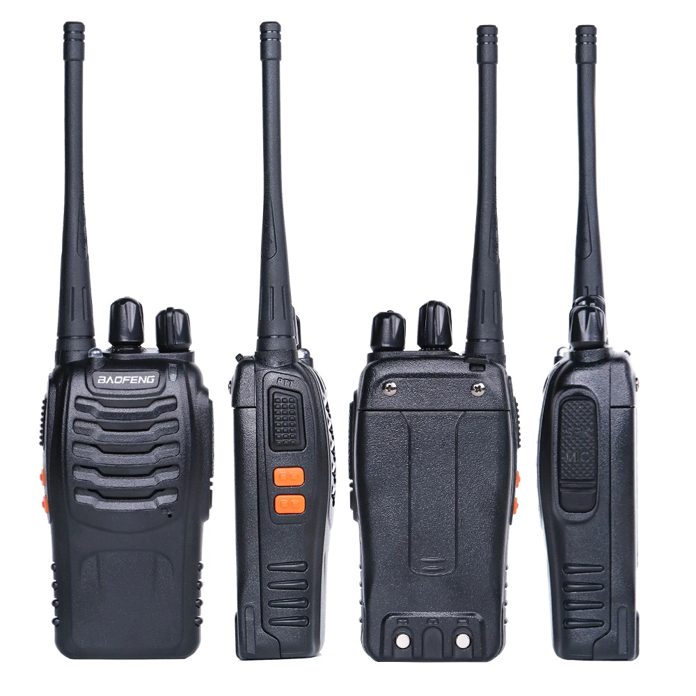 2 шт Baofeng 888s портативная двухсторонняя рация 400-470MHz UHF радио Comunicador для baofeng BF-888S