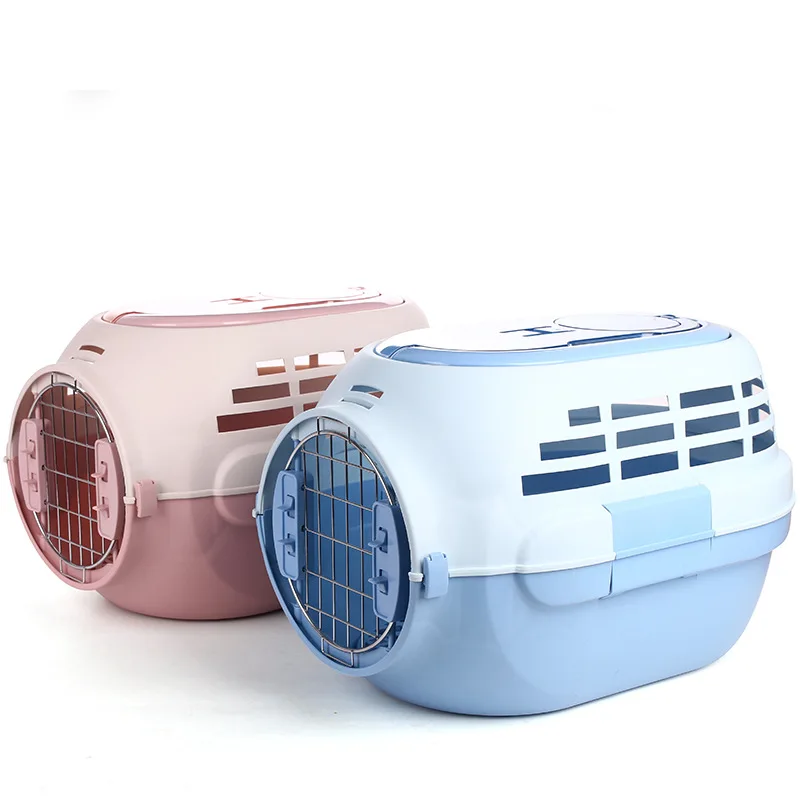 Собака выход с skylight pet air box Портативный Кот доставка коробка воздушная клетка
