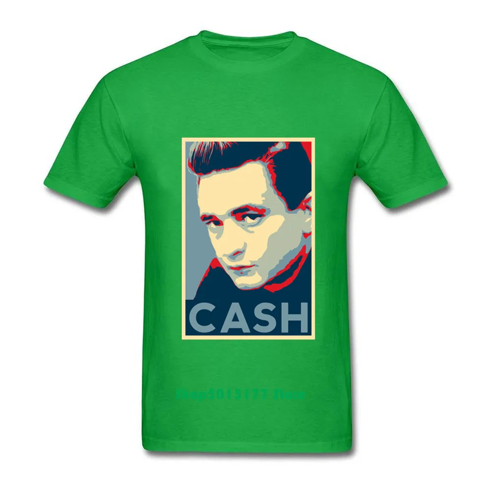 Мужская футболка с надписью Jonny Cash Hope In Black удобная из 100% хлопка повседневные