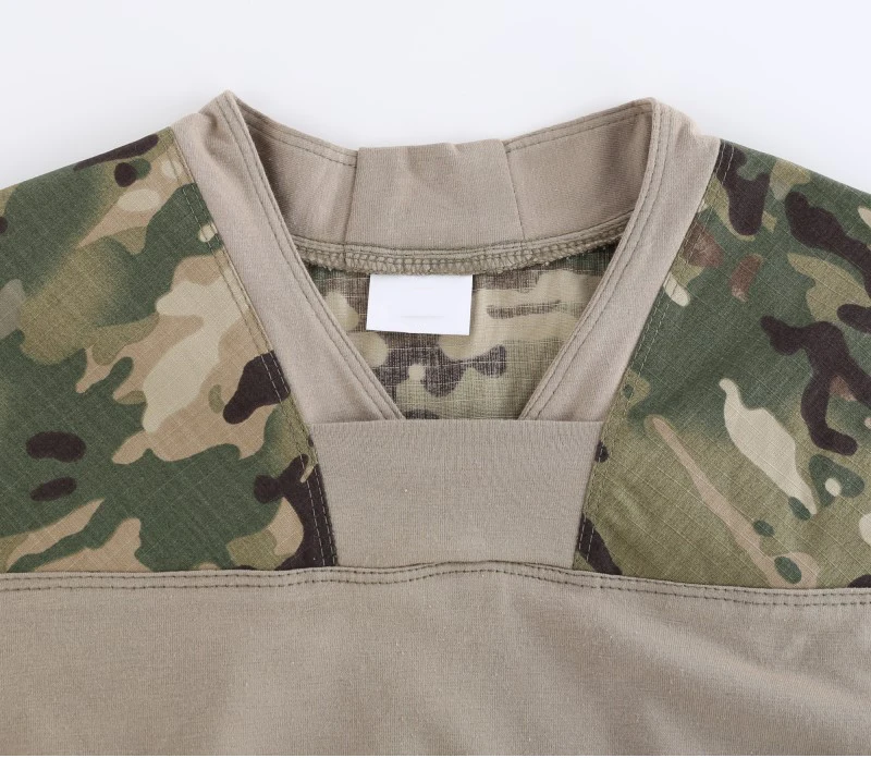 Refire gear камуфляжная армейская тактическая футболка мужская с длинным рукавом Военная Боевая футболка стрейчевая хлопковая камуфляжная страйкбольная рубашка для пейнтбола