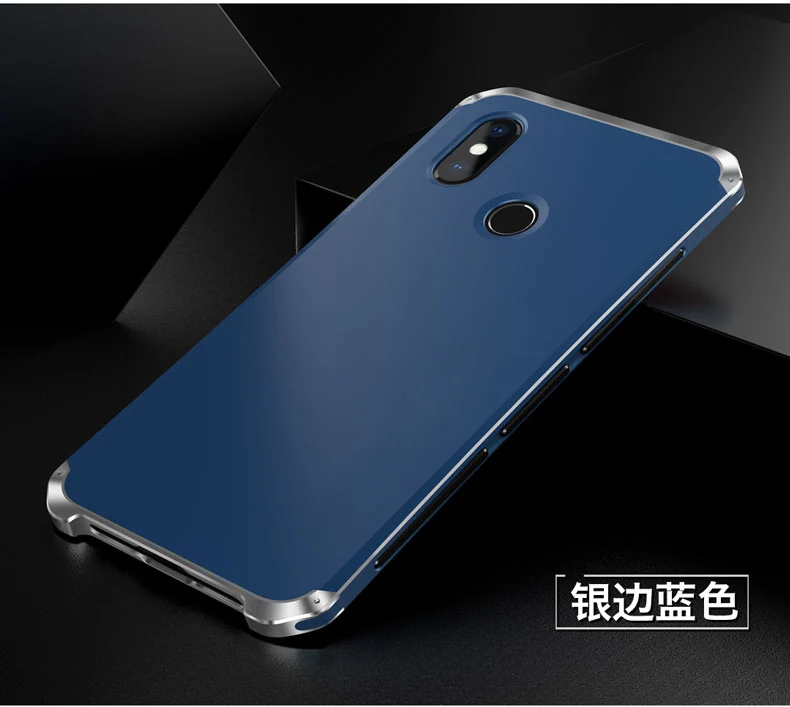 Глобальный противоударный защитный чехол для Xiaomi Redmi Note8 Pro чехол Роскошный металлический каркас жесткий \ Матовый ТПУ чехол для Redmi Note 7 6 Pro mi9 Coque