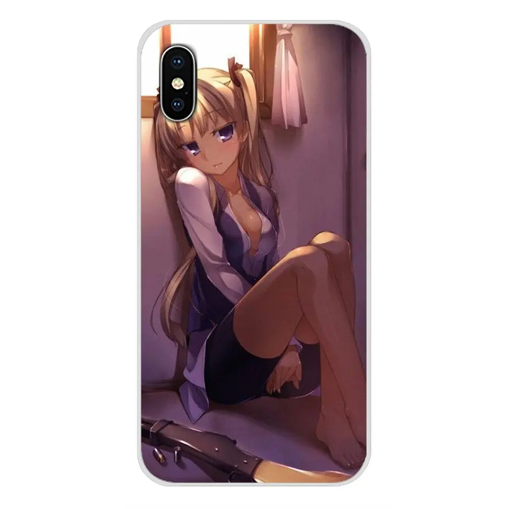 Аксессуары Чехлы для телефона Kawaii Anime Girl Samsung Galaxy A3 A5 A7 A9 A8 Star A6 Plus 2018 2015 2016 2017 |