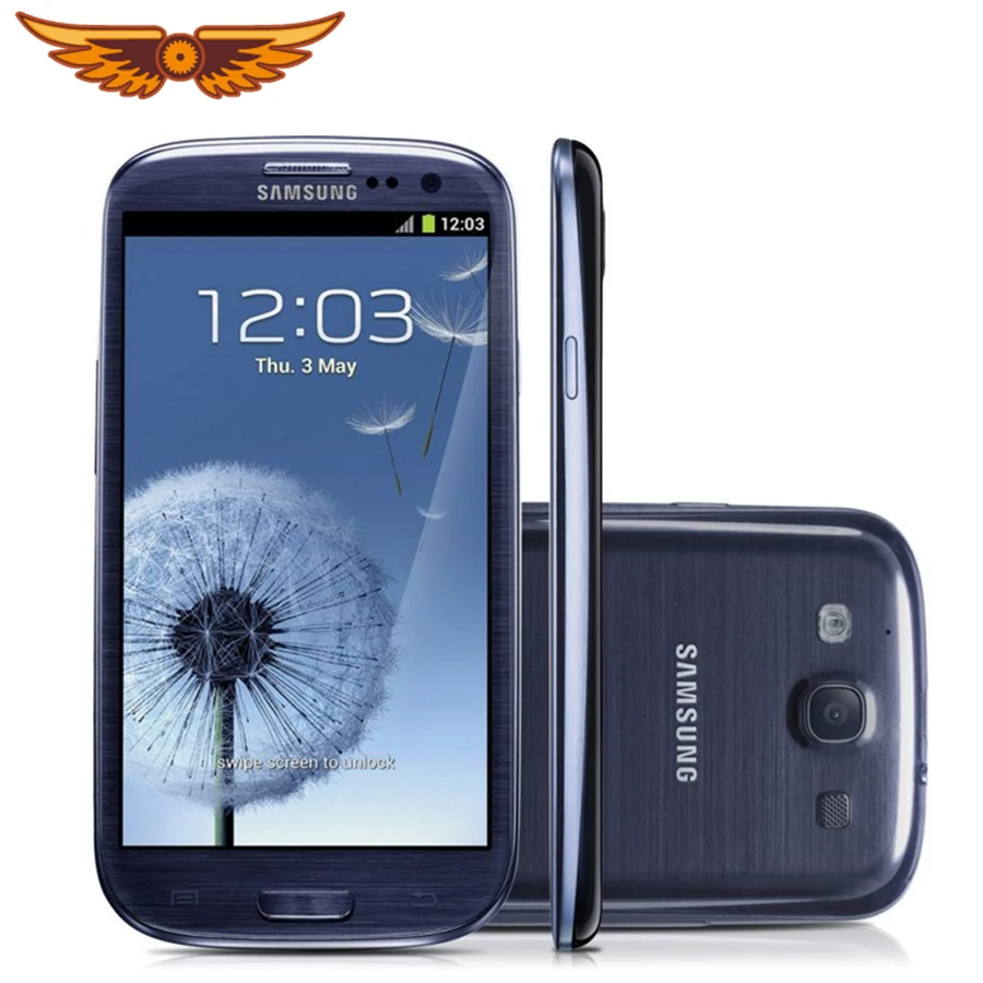I9300 Оригинальный разблокированный Samsung GPS 16 Гб ПЗУ 8 Мп 4 дюймов четырехъядерный