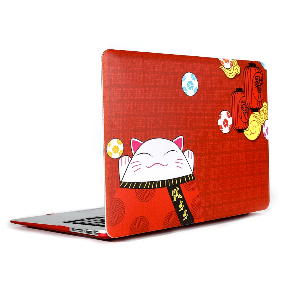 Новые Plutus кошка Чехлы для ноутбука MacBook Air 11 13 случай Pro Retina 15 дюймов удачи футляр