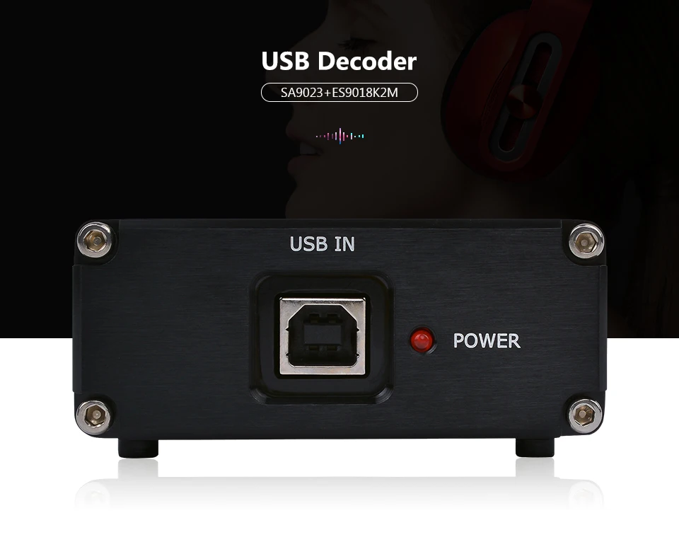 AIYIMA ES9018K2M SA9023 аудио декодер плата USB AUX DAC звуковая карта поддержка 24 бит 96 к декодирование DIY для усилителя домашнего кинотеатра