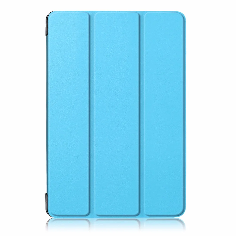 Роспись/однотонные кожаные Magneti Смарт чехол для huawei MediaPad M5 Lite 10 10," BAH2-W09 BAH2-L09 BAH2-W19 принципиально Coque Shell