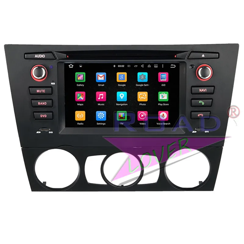 Roadlover Android 9 0 автомобильный DVD плеер аудио для BMW E90 E91 E92 E93 руководство 2005-Стерео GPS