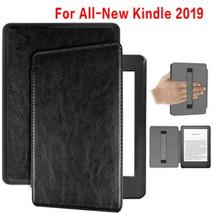 Чехол из искусственной кожи для Amazon All-New Kindle for 2019, чехол Kindle Touch 10 поколения, магнитный чехол с держателем для рук