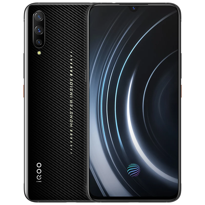 Оригинальный vivo iQOO мобильный телефон 6 ГБ 128 41 &quotSnapdragon 855 Octa Core 3 камер 12MP + 13MP 2MP Android