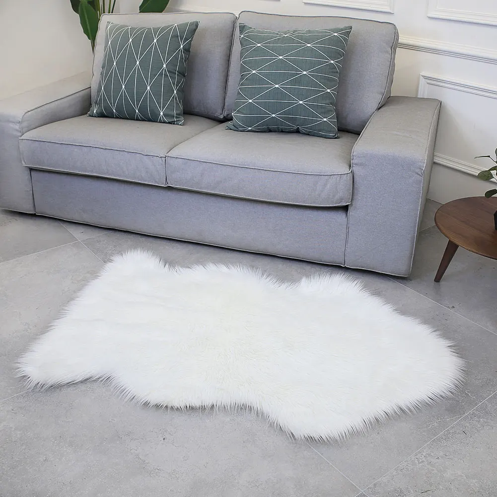 Шерстяной ковер разноцветные гостиной пушистые коврики неправильной формы