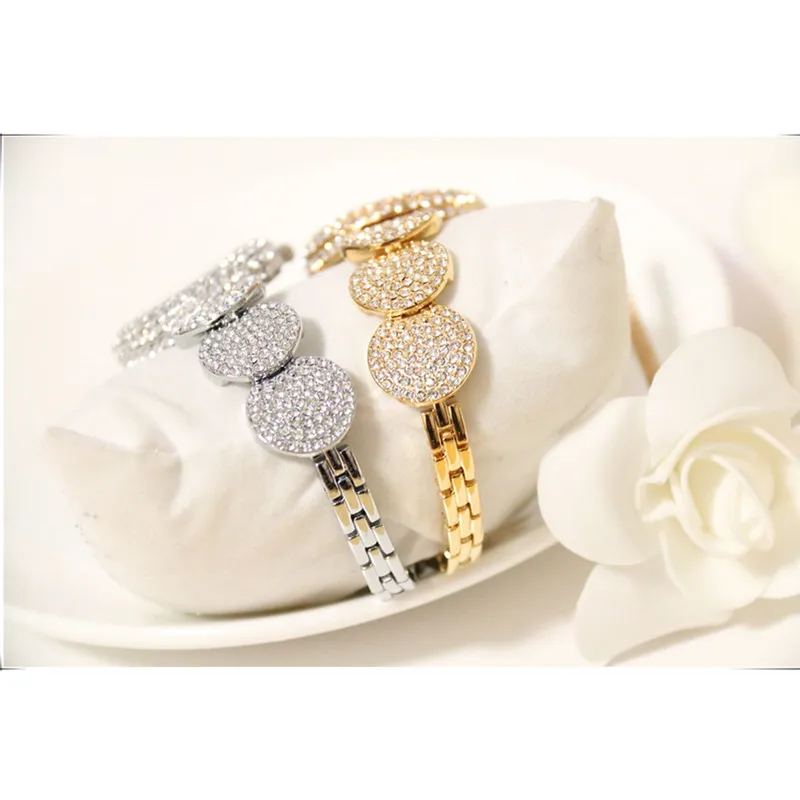 

New Quartz Full Rhinestone Ladies List High-End Hot Custom Ladies Watch With Diamond Strap