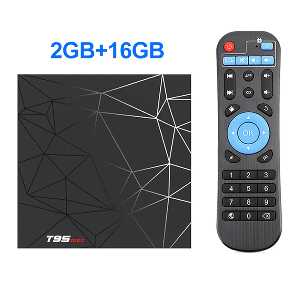 2G16G T95max Android tv Box 9,0 4 Гб 64 Гб Смарт ТВ Allwinner H6 четырехъядерный USD3.0 6K HDR 2,4 ГГц Wifi Google плеер Youtube T95 max - Цвет: 2G16G