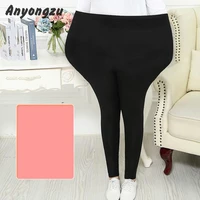 extra large size 4xl5xl summer modal maternity bottomed pants high elastic soft wear throughout pregnancy maternity clothing