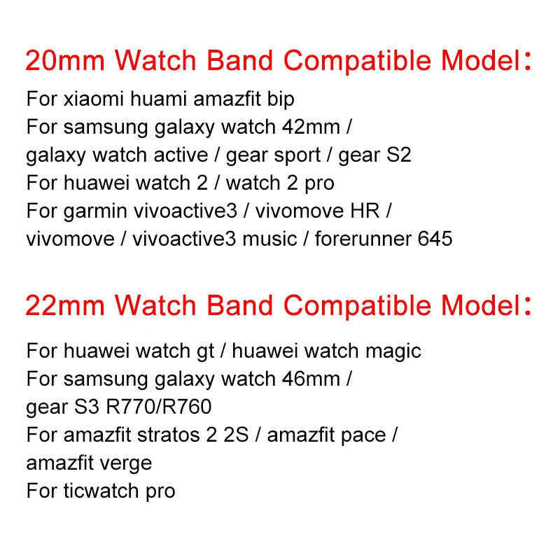 20 мм холщовый нейлоновый ремешок для часов Xiaomi Huami Amazfit Bip Lite 22 Huawei GT 2e 46