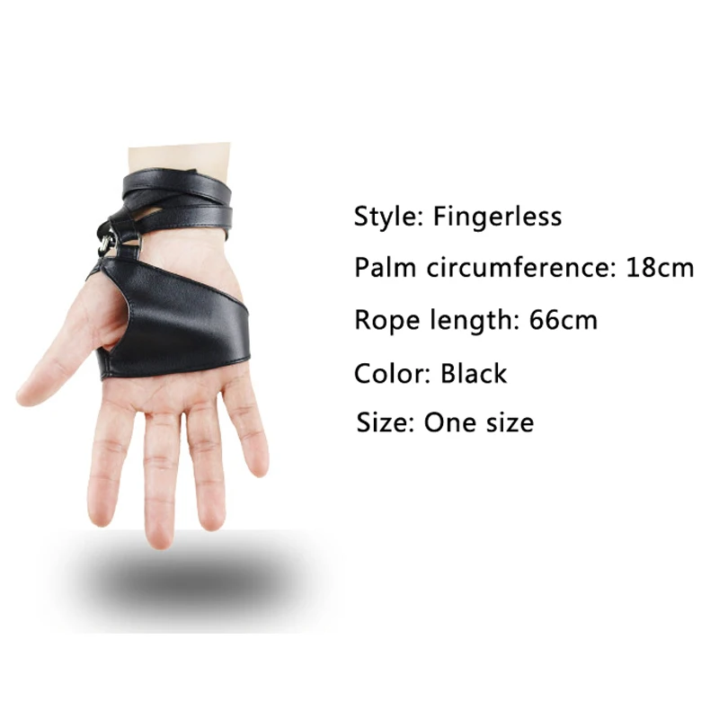 

Hot Sale Women Fingerless Gloves Lady Sexy PU Leather Dancing Performance Gloves Female Non-Slip Half Finger Punk Mittens Luvas
