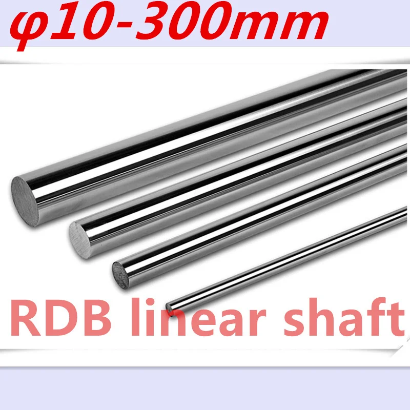 Стержень для 3D принтера 2 шт. вал WCS 10 мм линейный L 300 хромированный направляющий