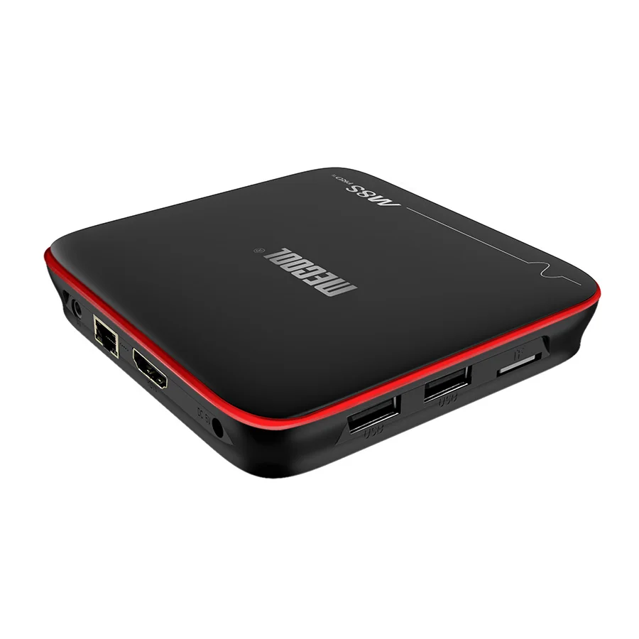 MECOOL M8S PRO W Android 7 1 tv Box 2G ram 16G rom Amlogic S905W cpu Mali 450 Поддержка 2 4 ГГц WiFi 4K H.265 ТВ
