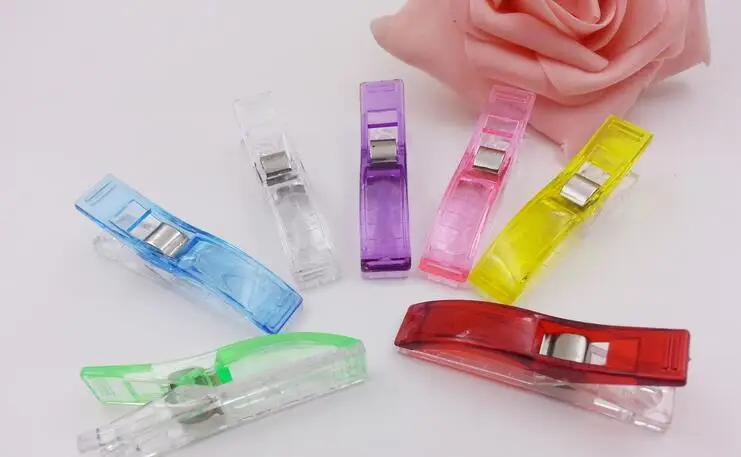 Регулируемые разноцветные красные пластиковые зажимы из ПВХ 5 6*1 2 см для