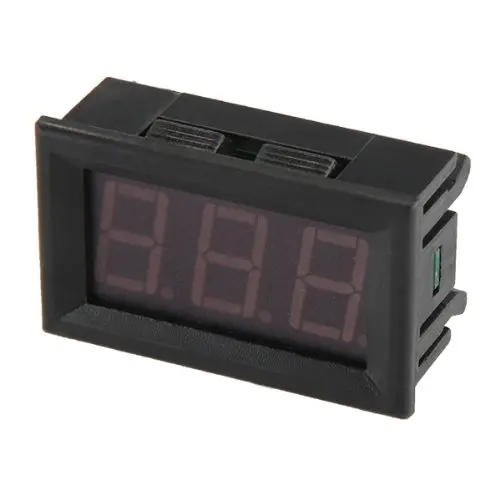 KSOL мини Амперметр цифровой амперметр светодиодный панель метр 0 50 красный|ammeter