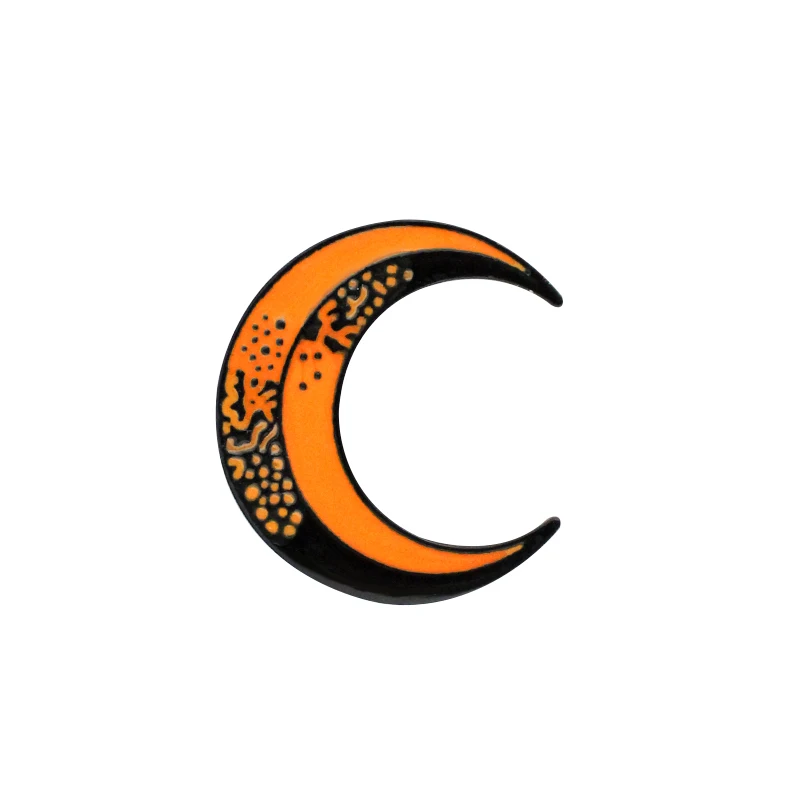 moon-orange Planet Science is Magic coropsy prospector/Chemistry X Cobweb Devil Eye Edgar Allan Poe светильник в виде звезды луны - Окраска металла: moon-orange