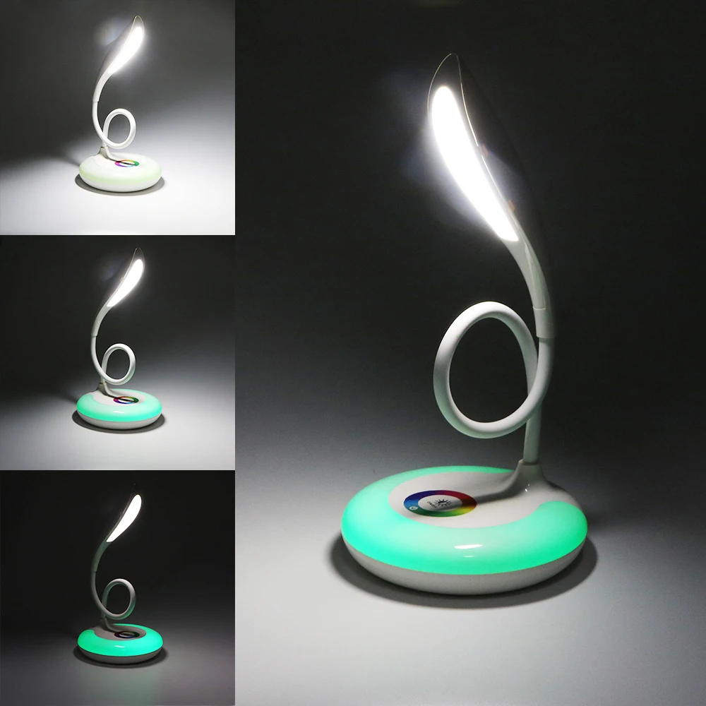 Светодиодный светильник для ночной съемки с цоколем RGB функцией защиты глаз