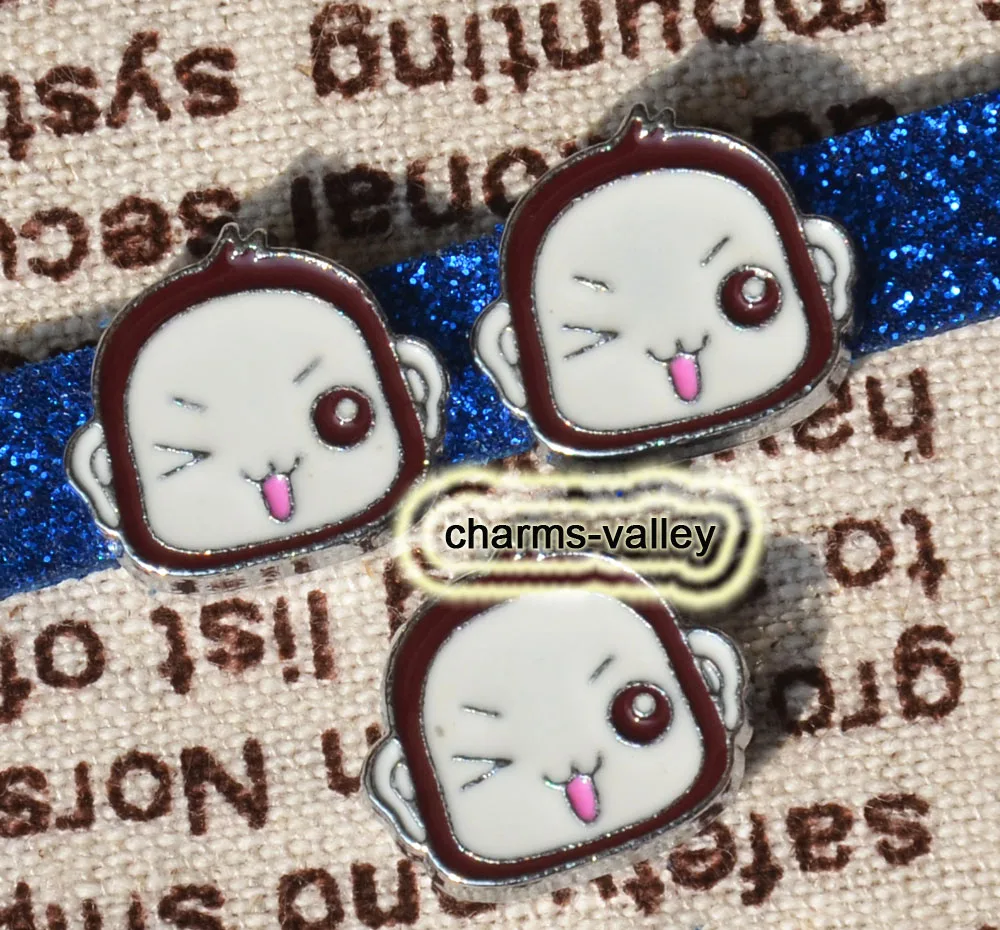 10 шт. эмалевые подвески в виде букв обезьяны 8 мм | Украшения и аксессуары