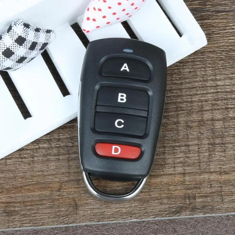 433 мГц 4 пуговицы дистанционное управление сенсорный выключатель копирования