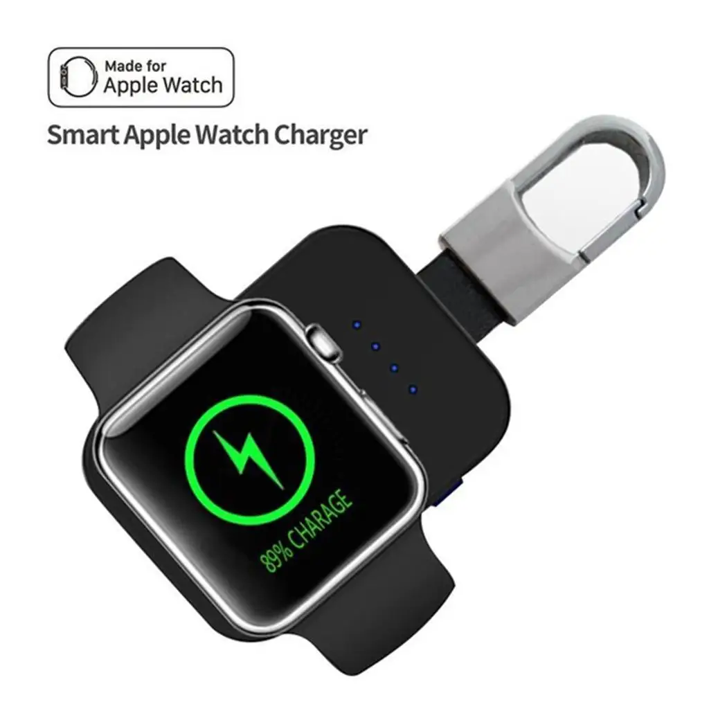 Для Apple Watch Зарядка сокровище часы брелок Мобильная мощность мини Беспроводная