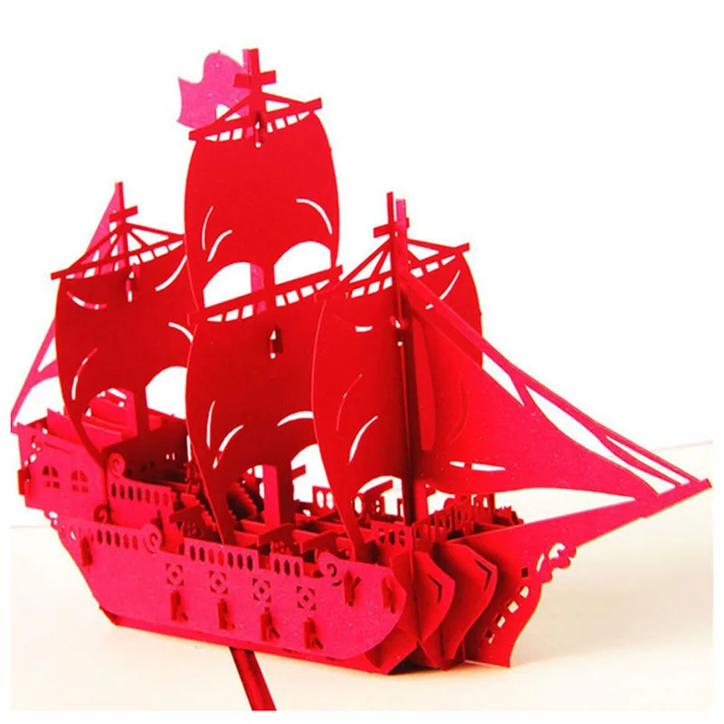 3d pop up открытка ручной работы доставка день рождения Пасха Юбилей christmas-y102 зеленый