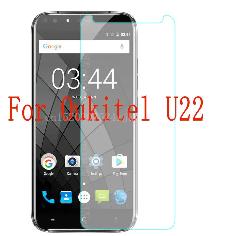 9H Tempered Glass For Oukitel U22 Smartphone 2.5D High Quality Screen Protector For Oukitel U 22 Protective Glass