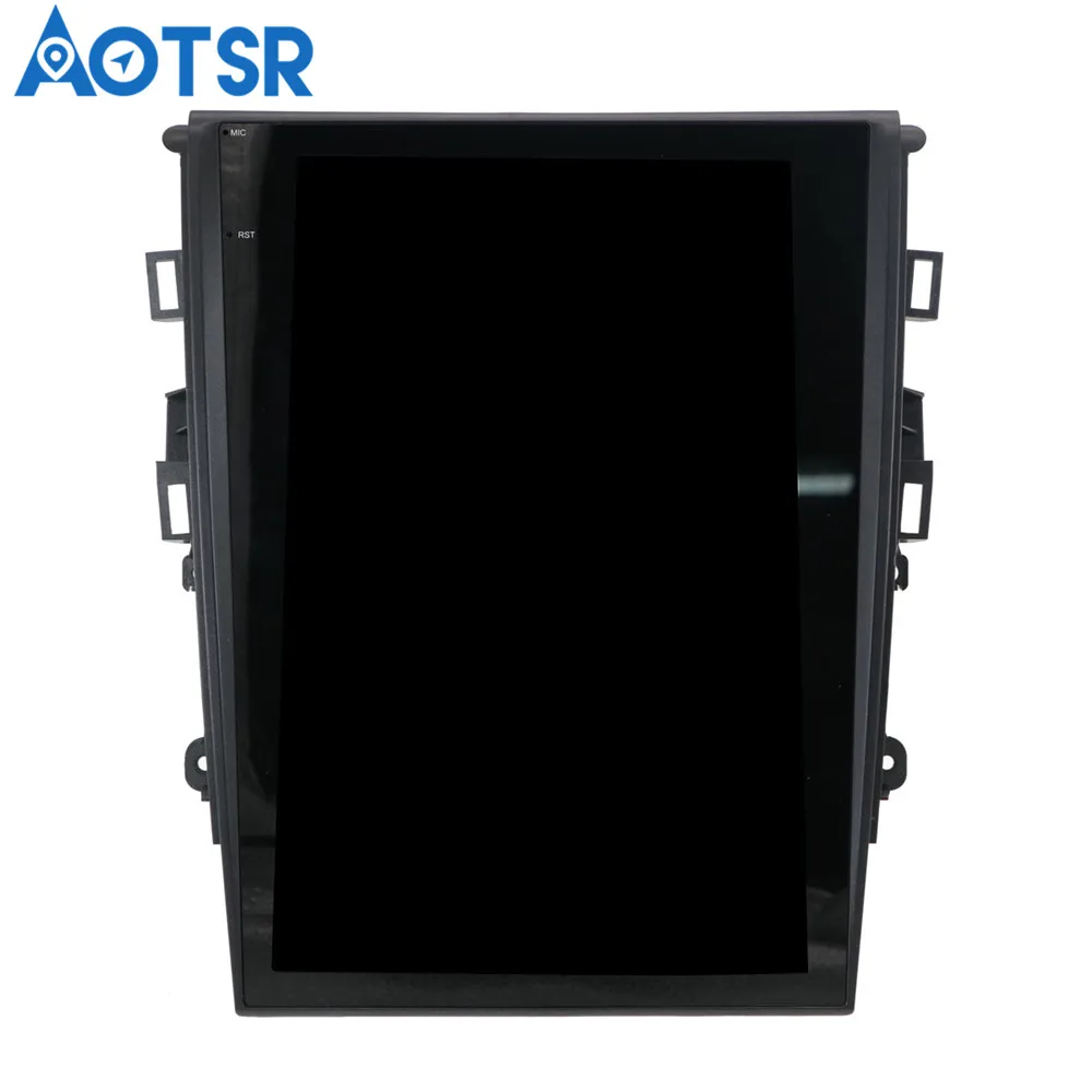 Aotsr 12 1 &quotIPS Tesla Style Android 6 0 без DVD-плеера GPS-навигация для FORD Mondeo Fusion MK5 2013 + стерео блок